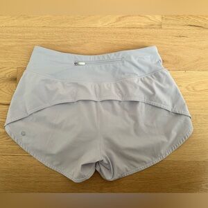 Lululemon - speed up mid rise lined short 4”